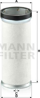 Mann-Filter CF 821 - Фільтр додаткового повітря autocars.com.ua