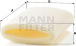 Mann-Filter CS 14 100 - Повітряний фільтр autocars.com.ua