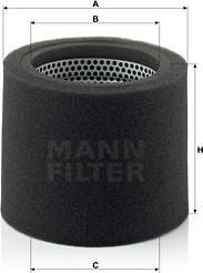 Mann-Filter CS 17 110 - Воздушный фильтр avtokuzovplus.com.ua