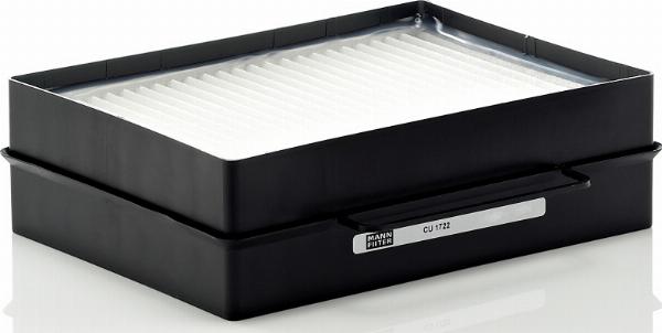 Mann-Filter CU 1722 - Фільтр, повітря у внутрішній простір autocars.com.ua