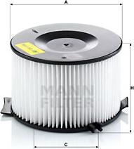 Mann-Filter CU 1738 - Фільтр, повітря у внутрішній простір autocars.com.ua