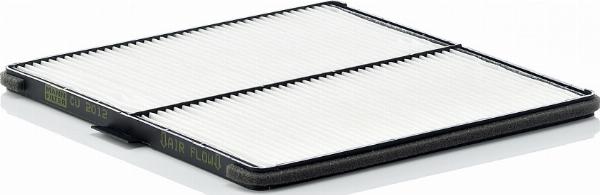 Mann-Filter CU 2012 - Фільтр, повітря у внутрішній простір autocars.com.ua