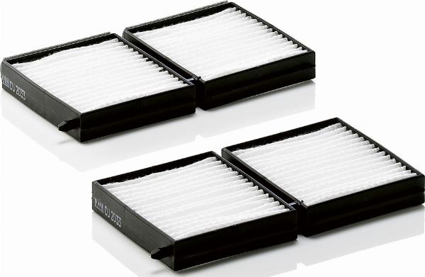 Mann-Filter CU 2033-2 - Фільтр, повітря у внутрішній простір autocars.com.ua