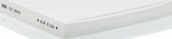 Mann-Filter CU 2043 - Фільтр, повітря у внутрішній простір autocars.com.ua