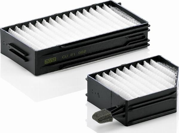Mann-Filter CU 21 002-2 - Фільтр, повітря у внутрішній простір autocars.com.ua