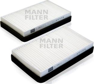 Mann-Filter CU 2106/1-2 - Фильтр воздуха в салоне autodnr.net