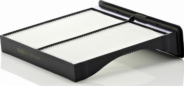 Mann-Filter CU 22 004 - Фільтр, повітря у внутрішній простір autocars.com.ua