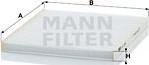 Mann-Filter CU 2336 - Фильтр воздуха в салоне avtokuzovplus.com.ua