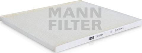 Mann-Filter CU 2344 - Фільтр, повітря у внутрішній простір autocars.com.ua