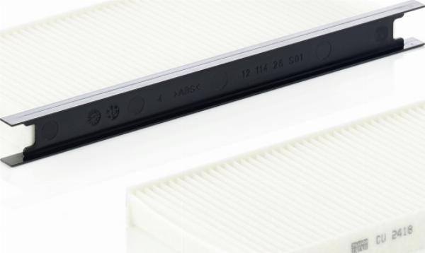 Mann-Filter CU 2418-2 - Фільтр, повітря у внутрішній простір autocars.com.ua