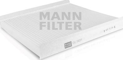Mann-Filter CU 2422/1 - Фільтр, повітря у внутрішній простір autocars.com.ua