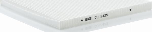 Mann-Filter CU 2435 - Фільтр, повітря у внутрішній простір autocars.com.ua