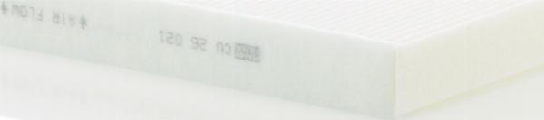 Mann-Filter CU 26 021 - Фільтр, повітря у внутрішній простір autocars.com.ua