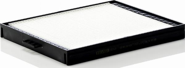 Mann-Filter CU 2628 - Фільтр, повітря у внутрішній простір autocars.com.ua