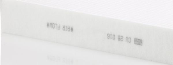 Mann-Filter CU 28 016 - Фільтр, повітря у внутрішній простір autocars.com.ua