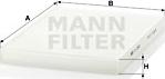 Mann-Filter CU 2882 - Фильтр воздуха в салоне autodnr.net