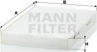 Mann-Filter CU 2952 - Фильтр воздуха в салоне autodnr.net