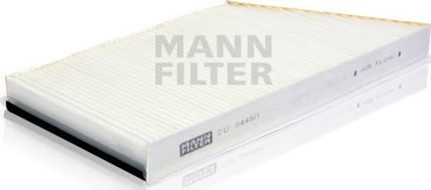 Mann-Filter CU 3448/1 - Фильтр воздуха в салоне avtokuzovplus.com.ua