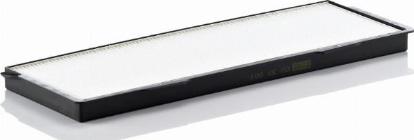 Mann-Filter CU 37 001 - Фільтр, повітря у внутрішній простір autocars.com.ua