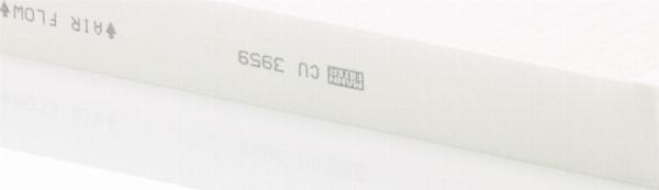 Mann-Filter CU 3959 - Фільтр, повітря у внутрішній простір autocars.com.ua
