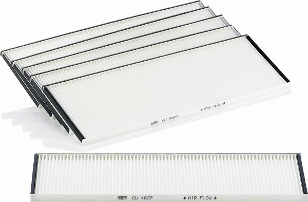 Mann-Filter CU 4627 (6) - Фільтр, повітря у внутрішній простір autocars.com.ua
