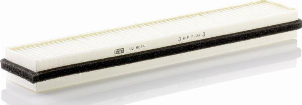 Mann-Filter CU 5044 - Фільтр, повітря у внутрішній простір autocars.com.ua