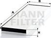 Mann-Filter CU 5067 - Фильтр воздуха в салоне autodnr.net