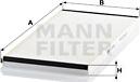 Mann-Filter CU 6076 - Фільтр, повітря у внутрішній простір autocars.com.ua
