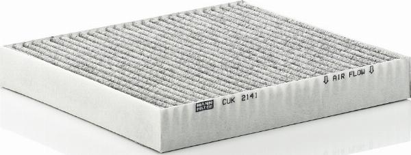 Mann-Filter CUK 2141 - Фільтр, повітря у внутрішній простір autocars.com.ua