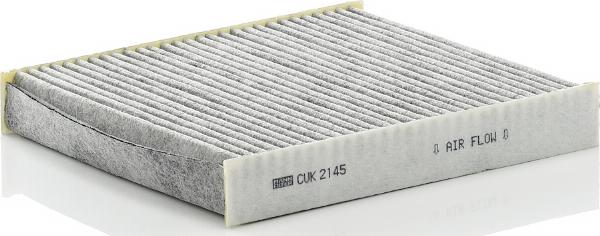 Mann-Filter CUK 2145 - Фільтр, повітря у внутрішній простір autocars.com.ua