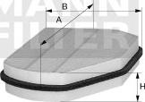 Mann-Filter FP-M04 - Фильтр воздуха в салоне autodnr.net