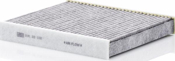 Mann-Filter CUK 22 032 - Фільтр, повітря у внутрішній простір autocars.com.ua