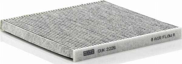 Mann-Filter CUK 2226 - Фільтр, повітря у внутрішній простір autocars.com.ua