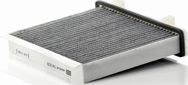 Mann-Filter CUK 2230 - Фільтр, повітря у внутрішній простір autocars.com.ua