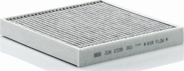 Mann-Filter CUK 2339 - Фільтр, повітря у внутрішній простір autocars.com.ua