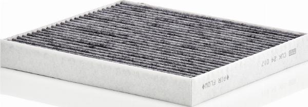 Mann-Filter CUK 24 017 - Фільтр, повітря у внутрішній простір autocars.com.ua