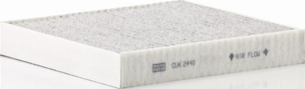 Mann-Filter CUK 2440 - Фільтр, повітря у внутрішній простір autocars.com.ua