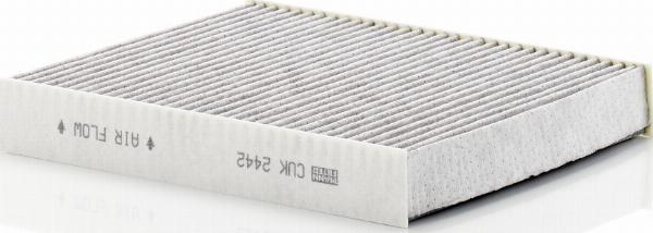Mann-Filter CUK 2442 - Фільтр, повітря у внутрішній простір autocars.com.ua