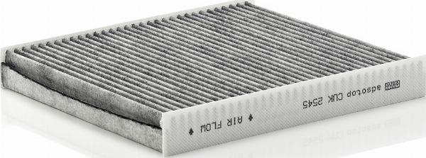 Mann-Filter CUK 2545 - Фільтр, повітря у внутрішній простір autocars.com.ua