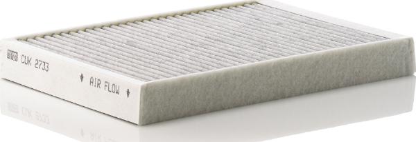 Mann-Filter CUK 2733 - Фільтр, повітря у внутрішній простір autocars.com.ua