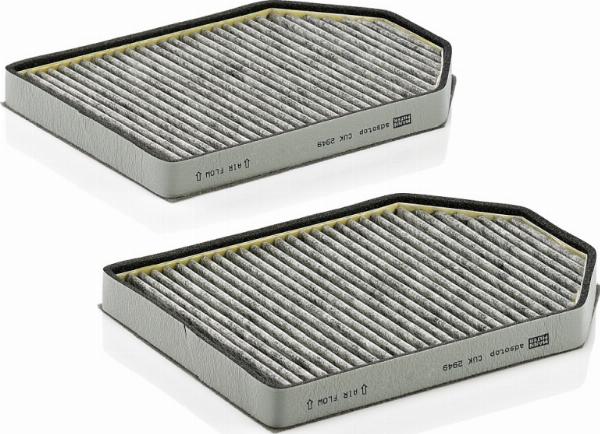 Mann-Filter CUK 2949-2 - Фільтр, повітря у внутрішній простір autocars.com.ua