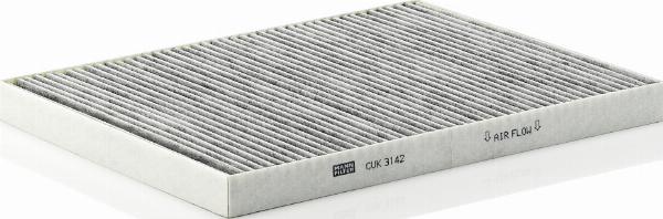 Mann-Filter CUK 3142 - Фільтр, повітря у внутрішній простір autocars.com.ua