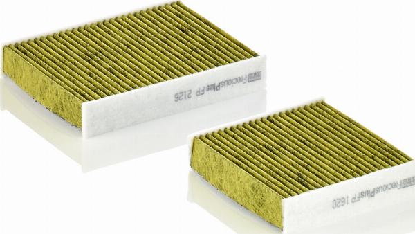 Mann-Filter FP 21 000-2 - Фільтр, повітря у внутрішній простір autocars.com.ua