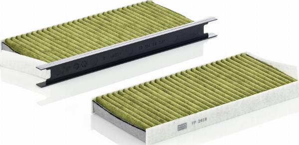 Mann-Filter FP 2418-2 - Фільтр, повітря у внутрішній простір autocars.com.ua