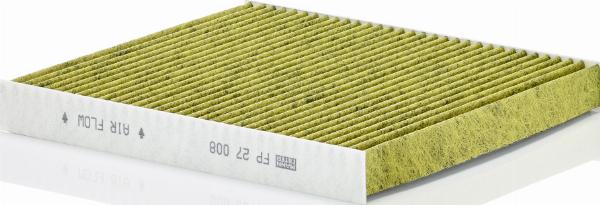 Mann-Filter FP 27 008 - Фільтр, повітря у внутрішній простір autocars.com.ua
