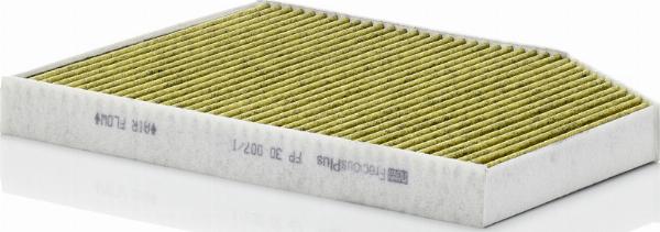 Mann-Filter FP 30 007/1 - Фільтр, повітря у внутрішній простір autocars.com.ua