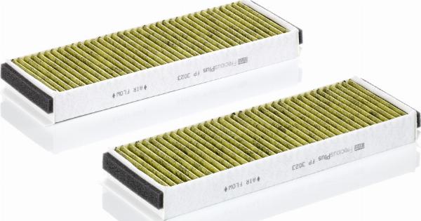 Mann-Filter FP 3023-2 - Фільтр, повітря у внутрішній простір autocars.com.ua