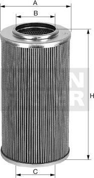 Mann-Filter HU721 - Гидрофильтр, автоматическая коробка передач avtokuzovplus.com.ua