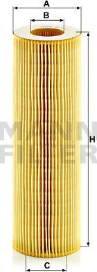 Mann-Filter HU 1077/2 x - Масляний фільтр autocars.com.ua