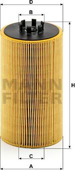 Mann-Filter HU 1390 x - Масляний фільтр autocars.com.ua